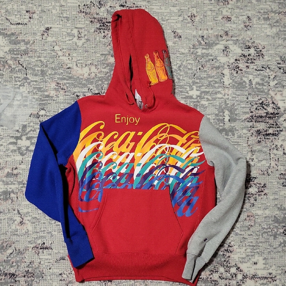 Champion× Coca Cola Red Hoodie